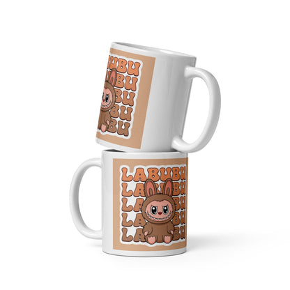 Cana Labubu 330 ml, ceramica , Design adorabil, perfecta pentru revanzare