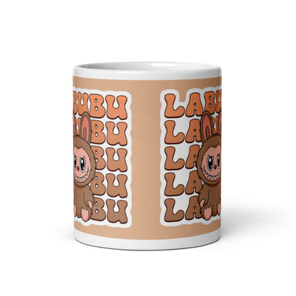 Cana Labubu 330 ml, ceramica , Design adorabil, perfecta pentru revanzare