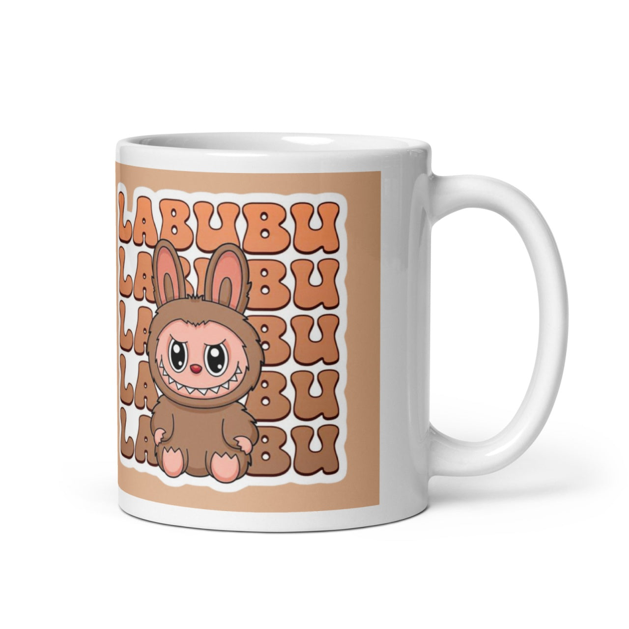 Cana Labubu 330 ml, ceramica , Design adorabil, perfecta pentru revanzare