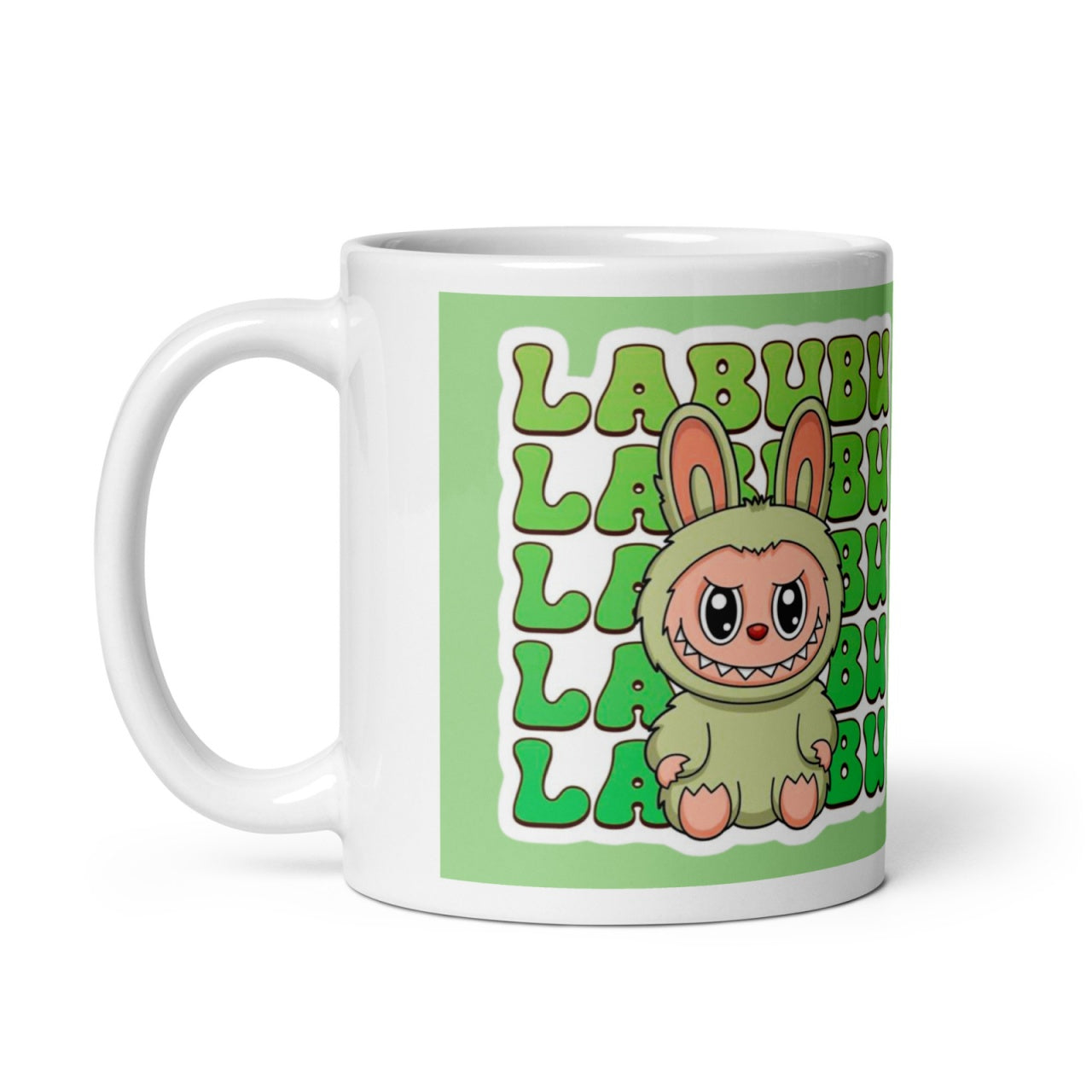 Cana Labubu 330 ml, ceramica , Design adorabil, perfecta pentru revanzare