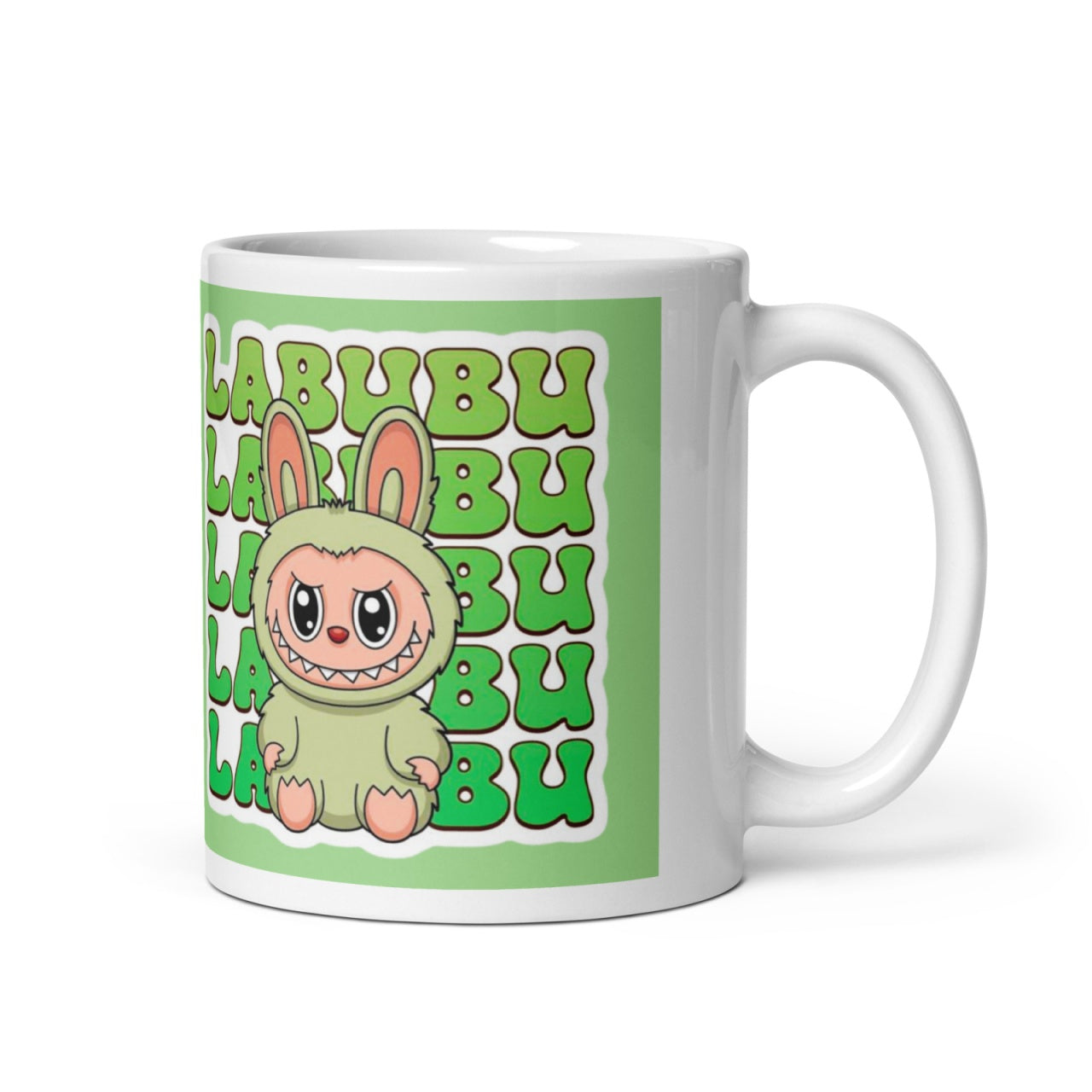 Cana Labubu 330 ml, ceramica , Design adorabil, perfecta pentru revanzare