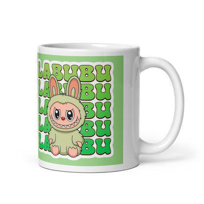 Cana Labubu 330 ml, ceramica , Design adorabil, perfecta pentru revanzare