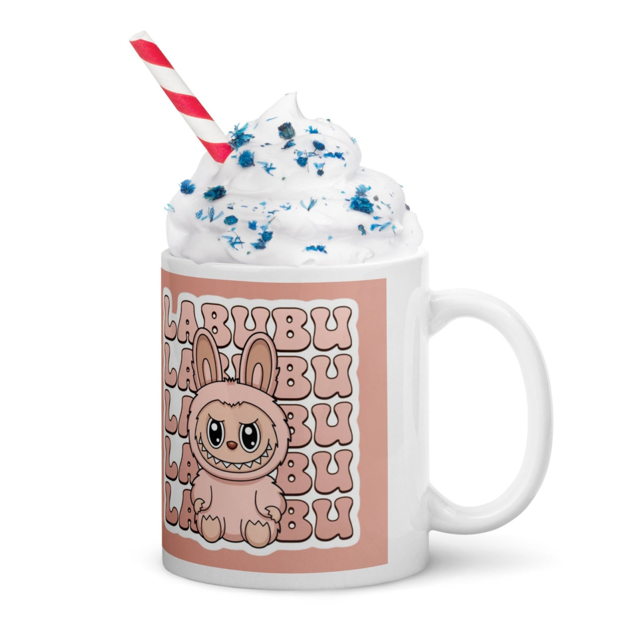 Cana Labubu 330 ml, ceramica , Design adorabil, perfecta pentru revanzare