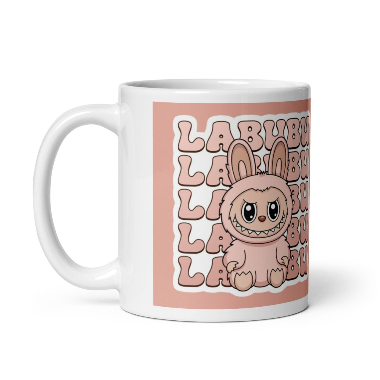 Cana Labubu 330 ml, ceramica , Design adorabil, perfecta pentru revanzare