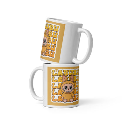 Cana Labubu 330 ml, ceramica , Design adorabil, perfecta pentru revanzare,