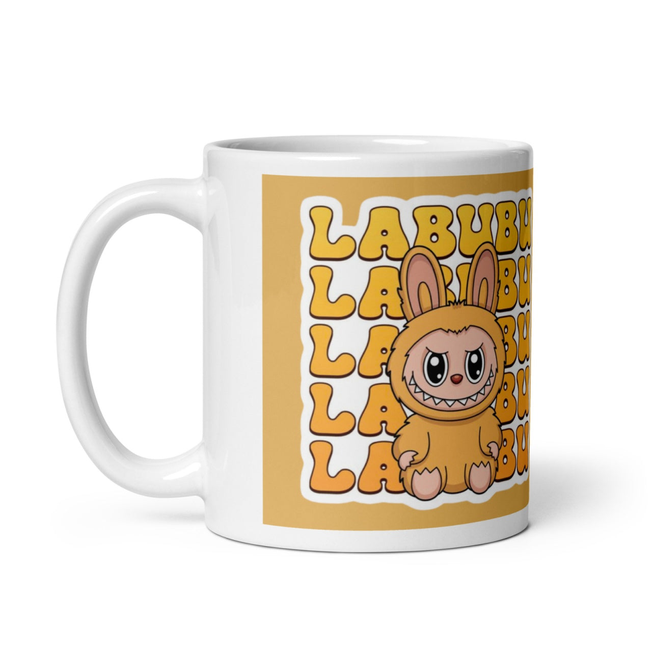 Cana Labubu 330 ml, ceramica , Design adorabil, perfecta pentru revanzare,
