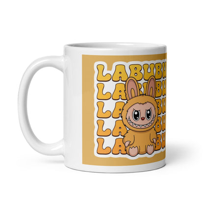 Cana Labubu 330 ml, ceramica , Design adorabil, perfecta pentru revanzare,