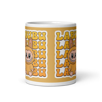 Cana Labubu 330 ml, ceramica , Design adorabil, perfecta pentru revanzare,