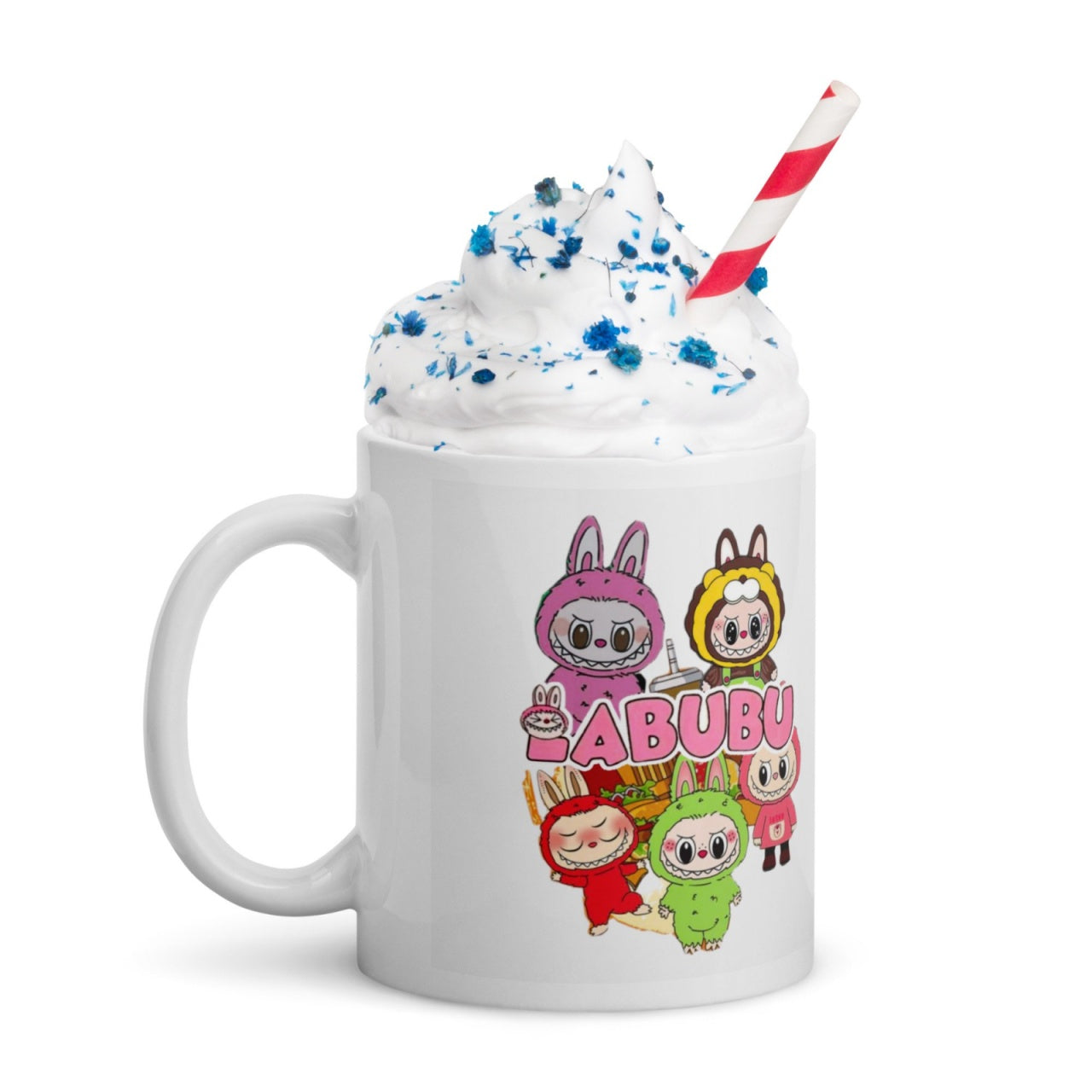 Cana Labubu 330 ml, ceramica , Design adorabil, perfecta pentru revanzare,