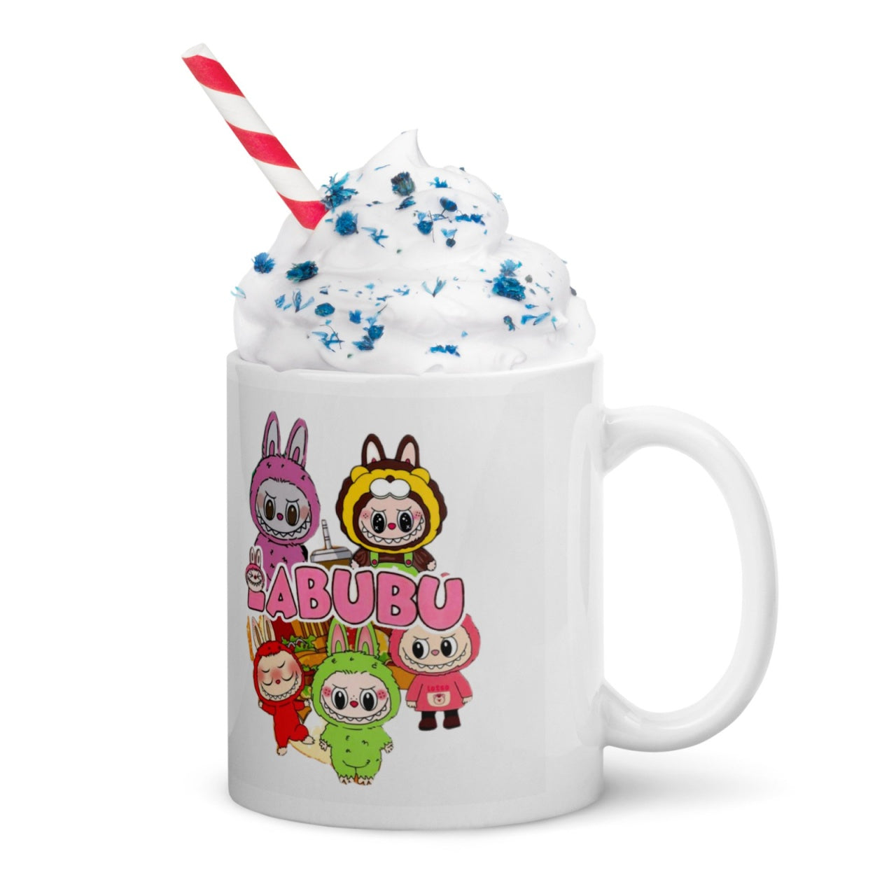 Cana Labubu 330 ml, ceramica , Design adorabil, perfecta pentru revanzare,