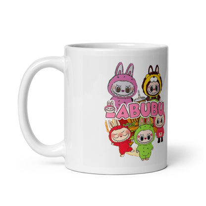 Cana Labubu 330 ml, ceramica , Design adorabil, perfecta pentru revanzare,