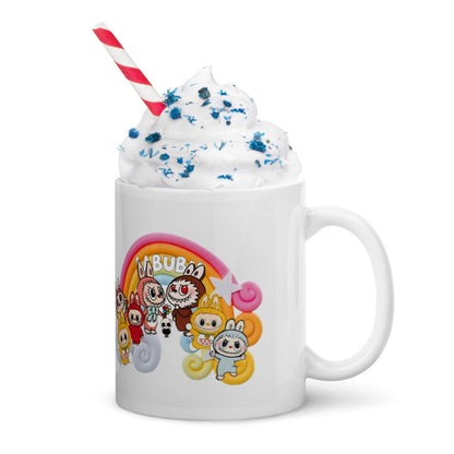 Cana Labubu 330 ml, ceramica , Design adorabil, perfecta pentru revanzare,