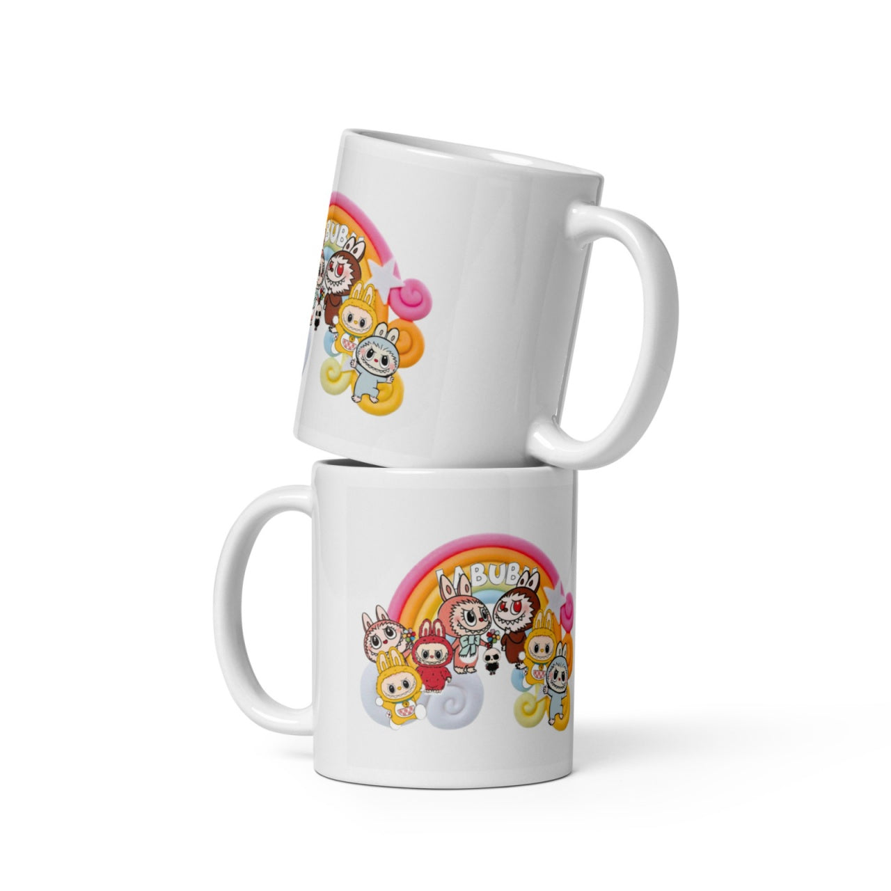 Cana Labubu 330 ml, ceramica , Design adorabil, perfecta pentru revanzare,