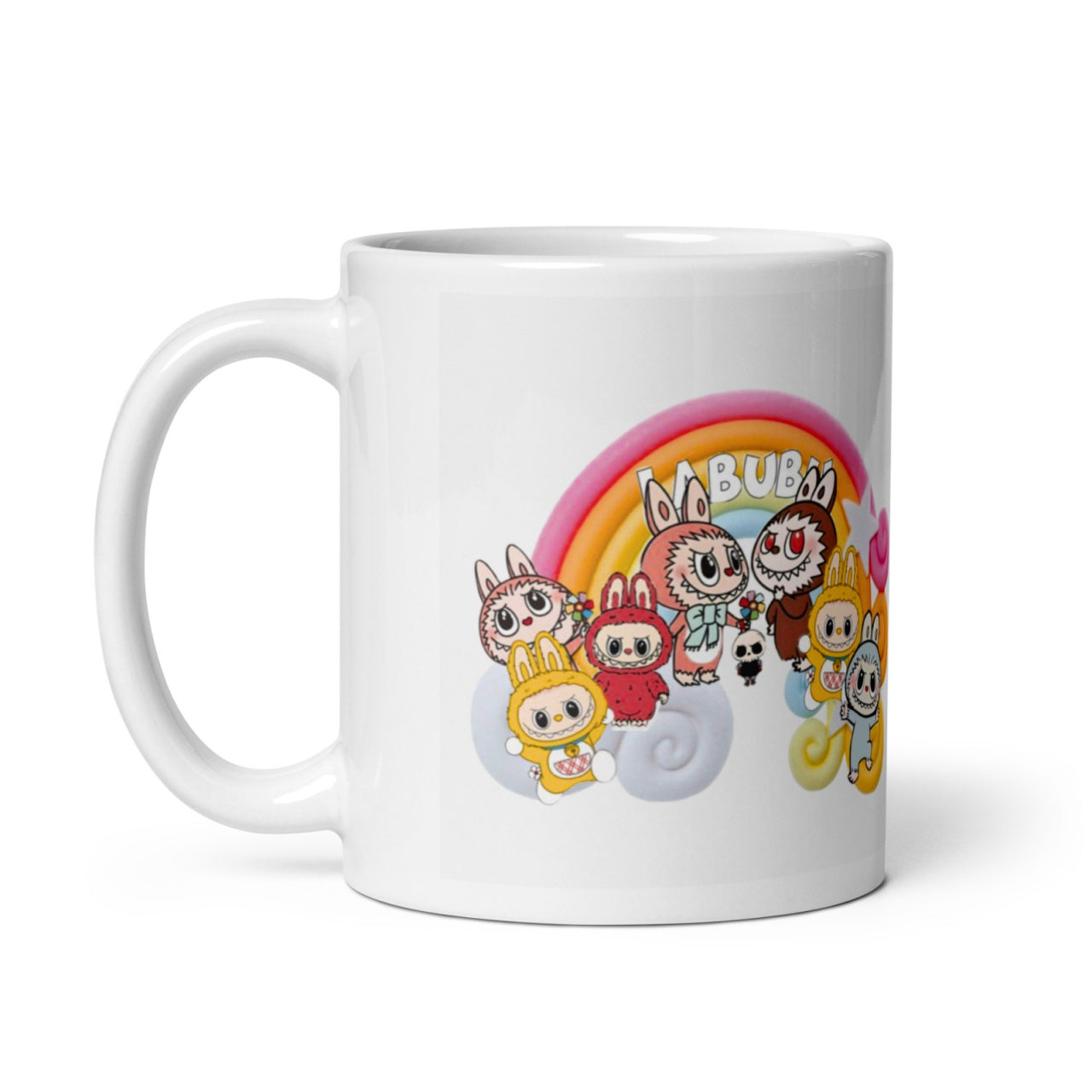 Cana Labubu 330 ml, ceramica , Design adorabil, perfecta pentru revanzare,