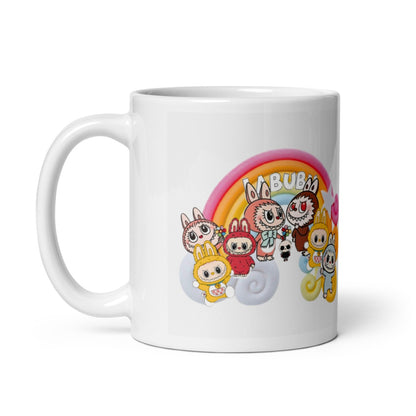 Cana Labubu 330 ml, ceramica , Design adorabil, perfecta pentru revanzare,