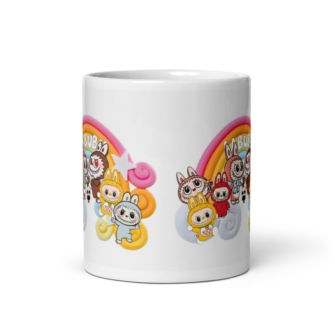 Cana Labubu 330 ml, ceramica , Design adorabil, perfecta pentru revanzare,
