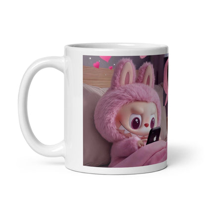 Cana Labubu 330 ml, ceramica , Design adorabil, perfecta pentru revanzare,