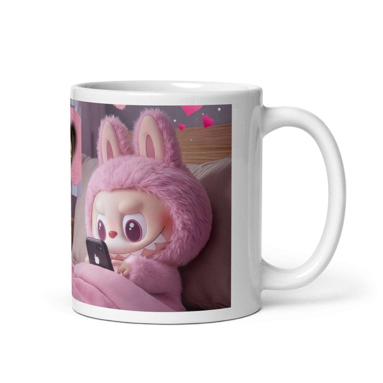 Cana Labubu 330 ml, ceramica , Design adorabil, perfecta pentru revanzare,