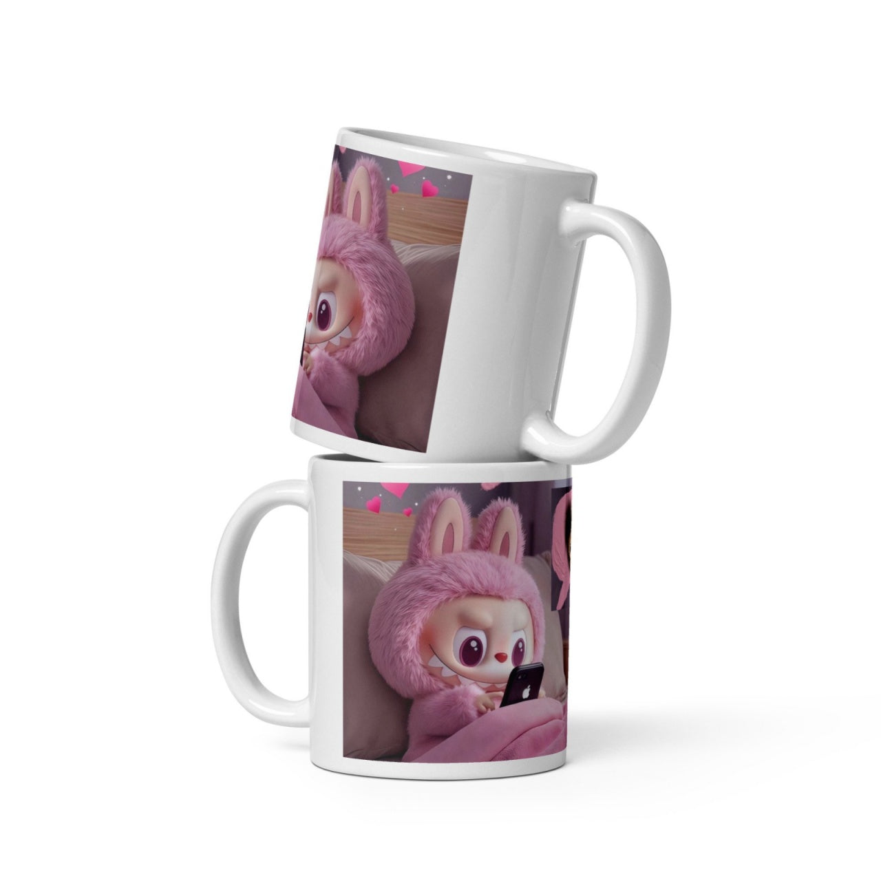 Cana Labubu 330 ml, ceramica , Design adorabil, perfecta pentru revanzare,