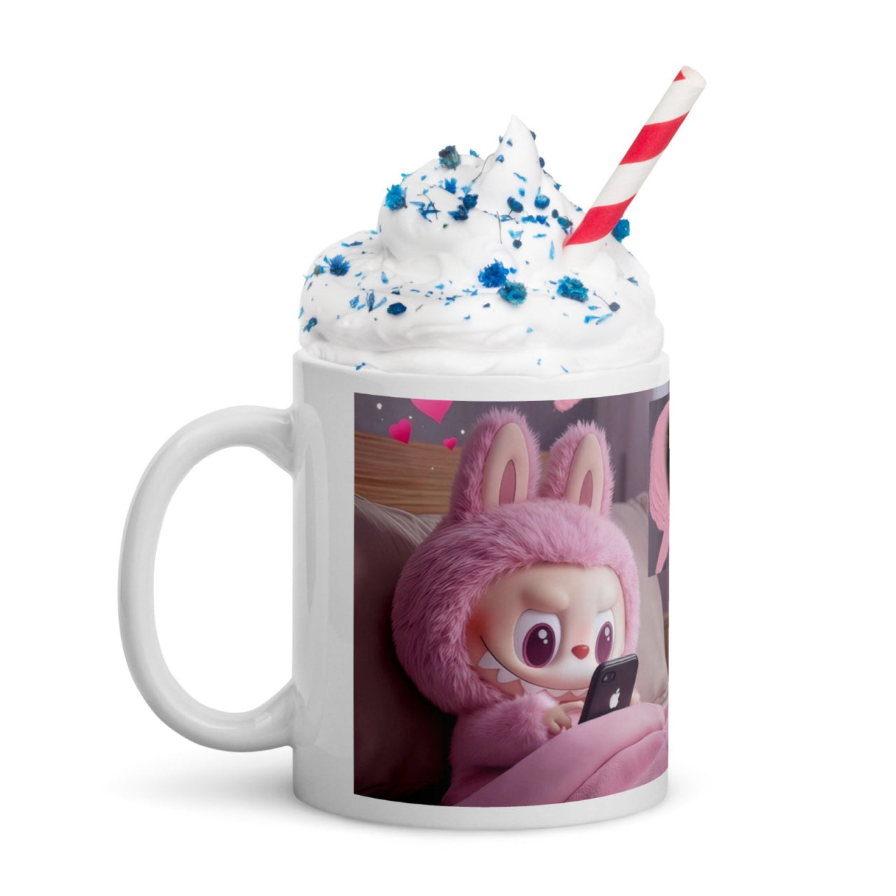 Cana Labubu 330 ml, ceramica , Design adorabil, perfecta pentru revanzare,