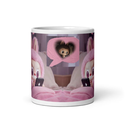Cana Labubu 330 ml, ceramica , Design adorabil, perfecta pentru revanzare,