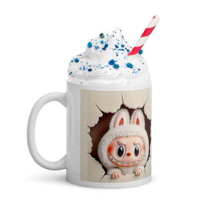 Cana Labubu 330 ml, ceramica , Design adorabil, perfecta pentru revanzare,