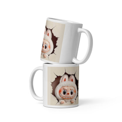 Cana Labubu 330 ml, ceramica , Design adorabil, perfecta pentru revanzare,