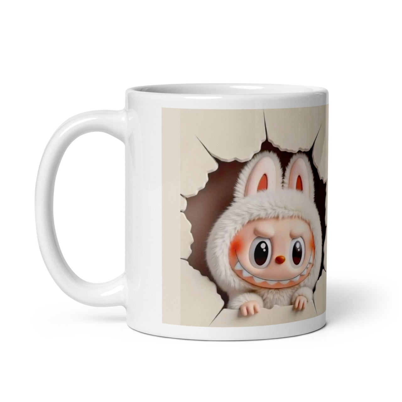 Cana Labubu 330 ml, ceramica , Design adorabil, perfecta pentru revanzare,