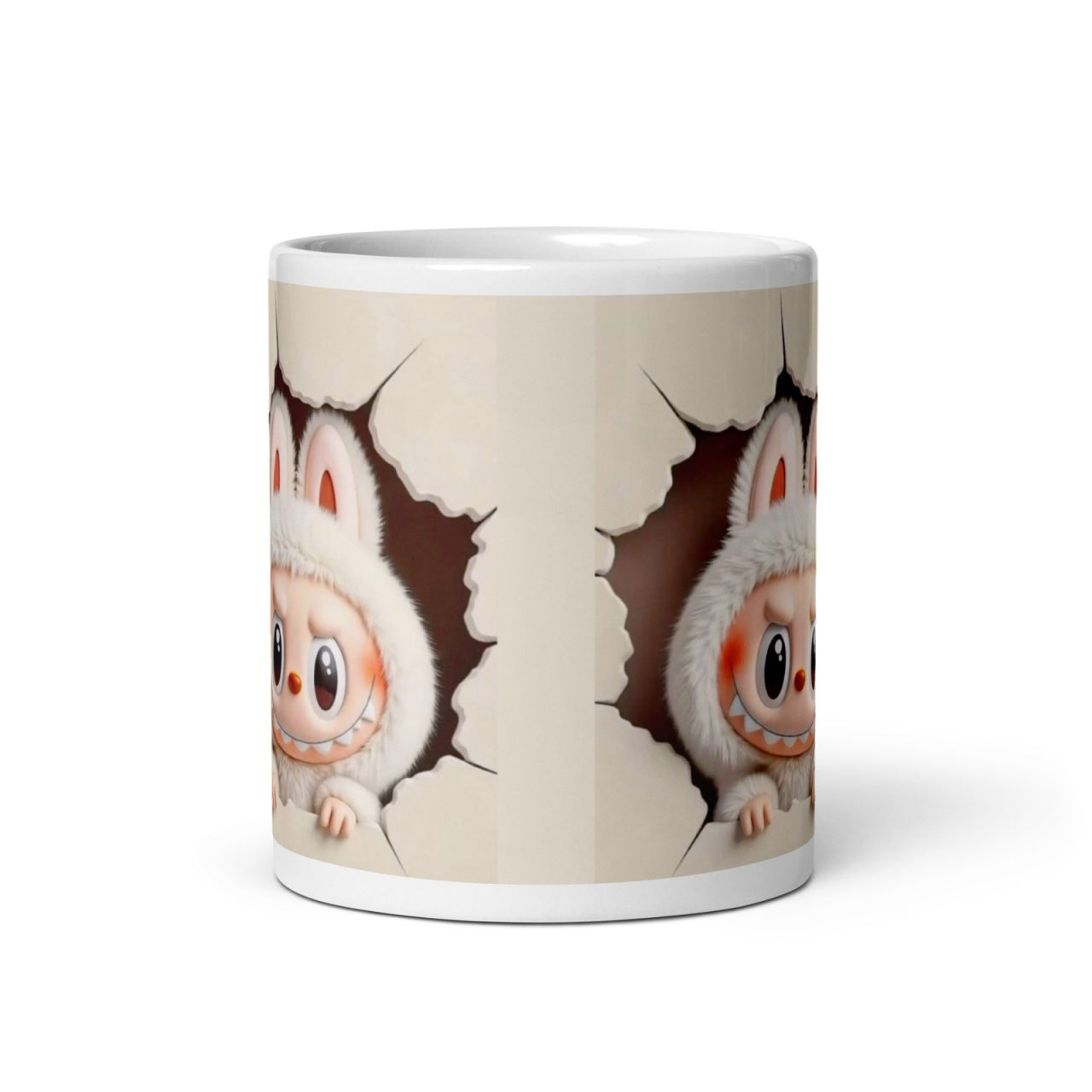 Cana Labubu 330 ml, ceramica , Design adorabil, perfecta pentru revanzare,