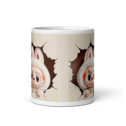 Cana Labubu 330 ml, ceramica , Design adorabil, perfecta pentru revanzare,