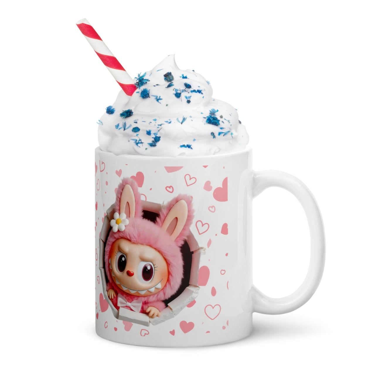 Cana Labubu 330 ml, ceramica , Design adorabil, perfecta pentru revanzare,