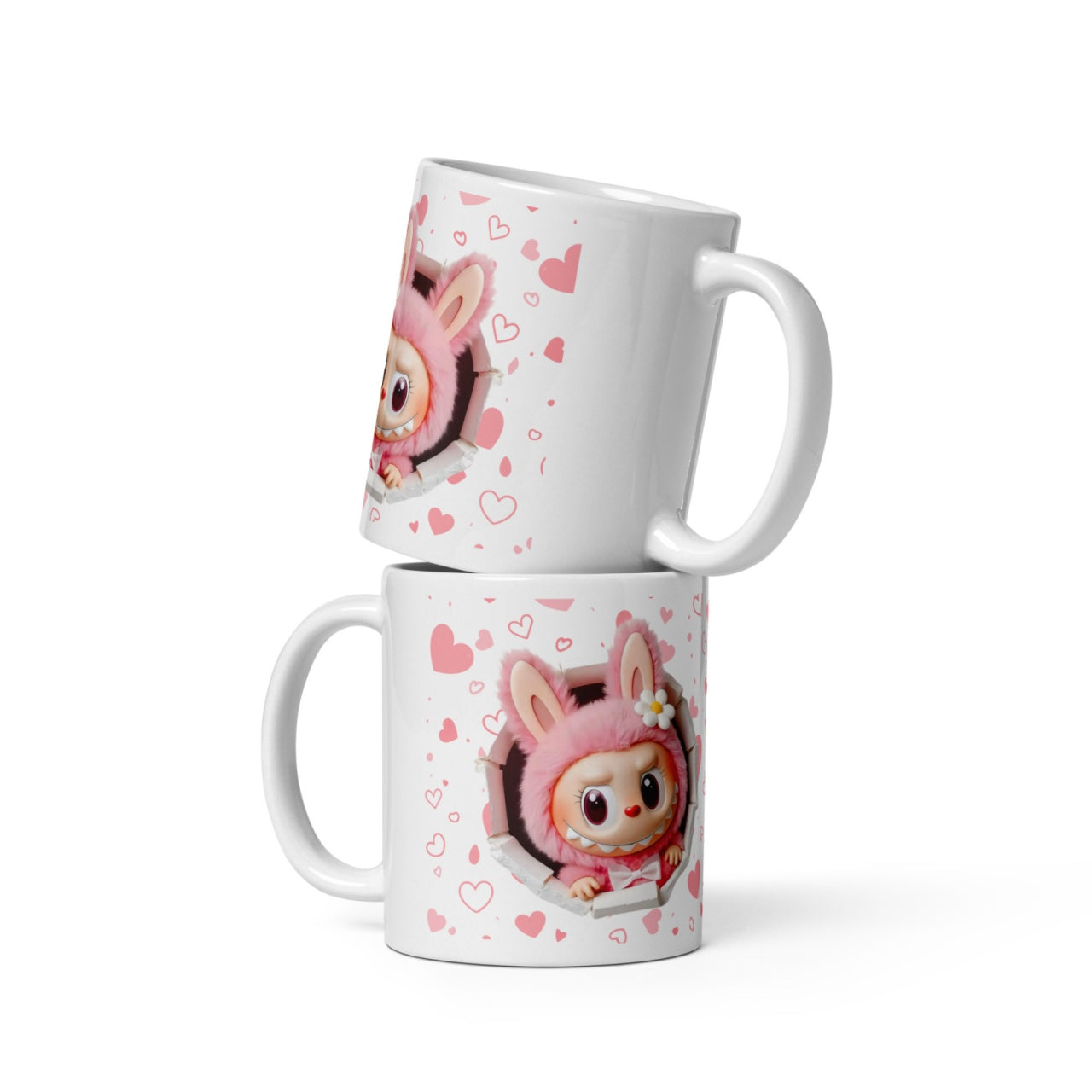 Cana Labubu 330 ml, ceramica , Design adorabil, perfecta pentru revanzare,
