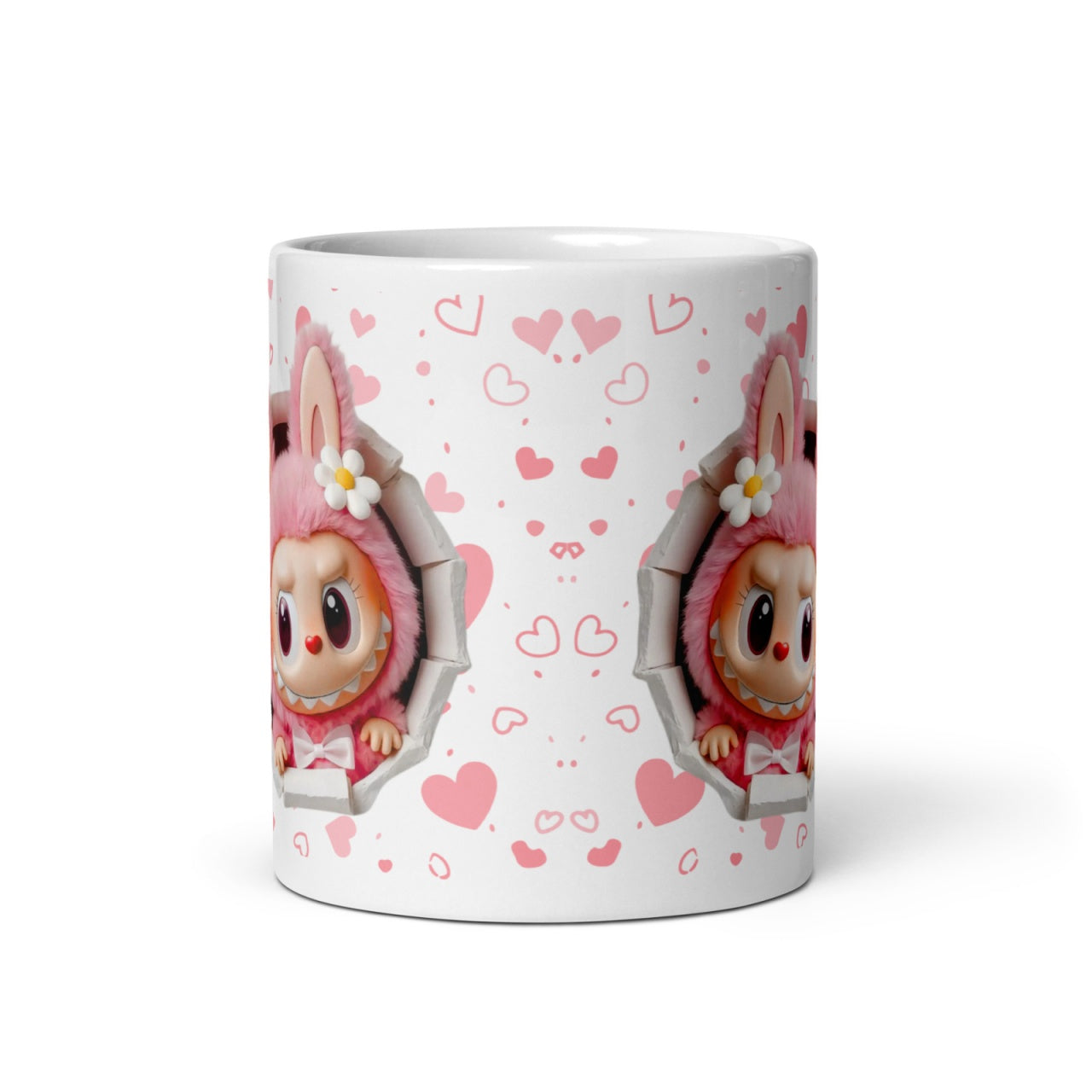 Cana Labubu 330 ml, ceramica , Design adorabil, perfecta pentru revanzare,
