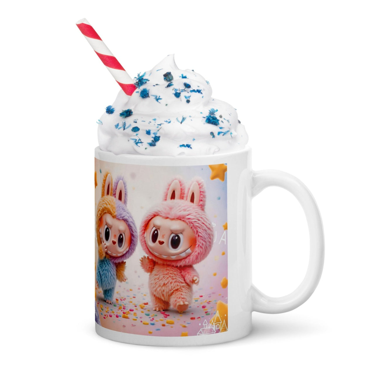 Cana Labubu 330 ml, ceramica , Design adorabil, perfecta pentru revanzare,