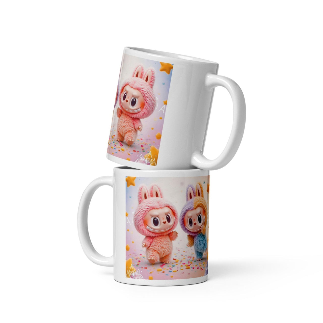 Cana Labubu 330 ml, ceramica , Design adorabil, perfecta pentru revanzare,