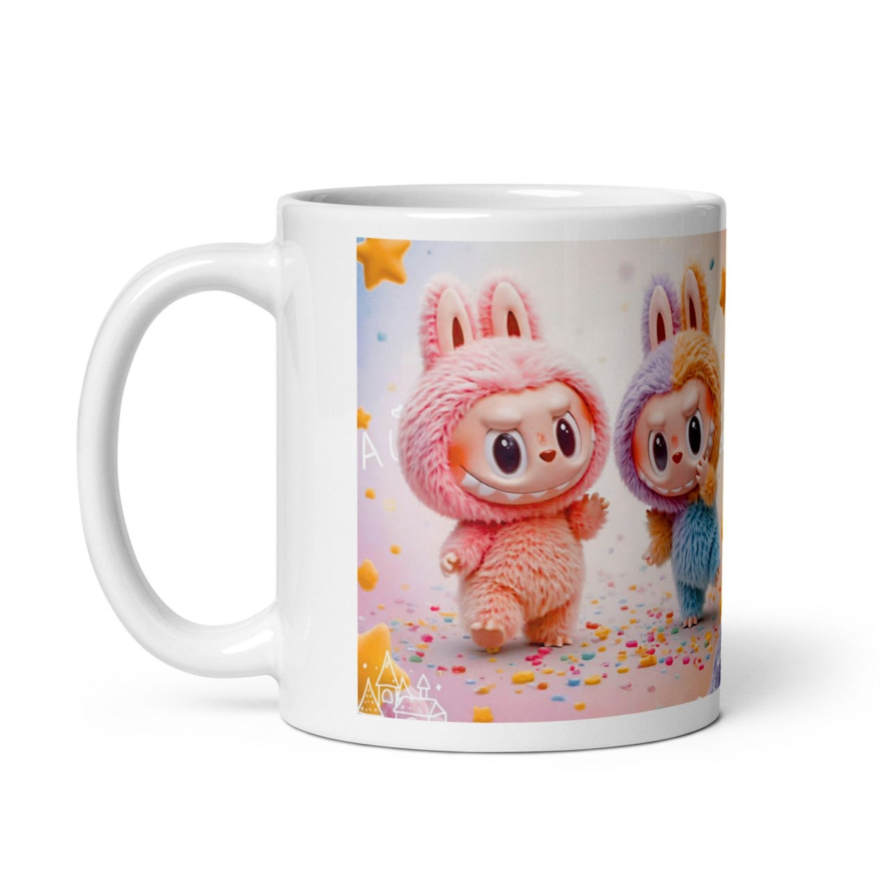 Cana Labubu 330 ml, ceramica , Design adorabil, perfecta pentru revanzare,