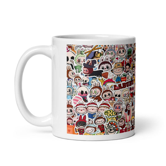 Cana Labubu 330 ml, ceramica , Design adorabil, perfecta pentru revanzare,
