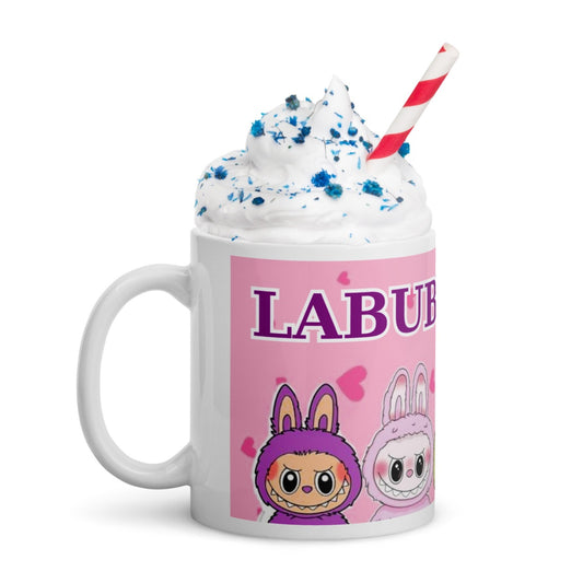 Cana Labubu 330 ml, ceramica , Design adorabil, perfecta pentru revanzare,