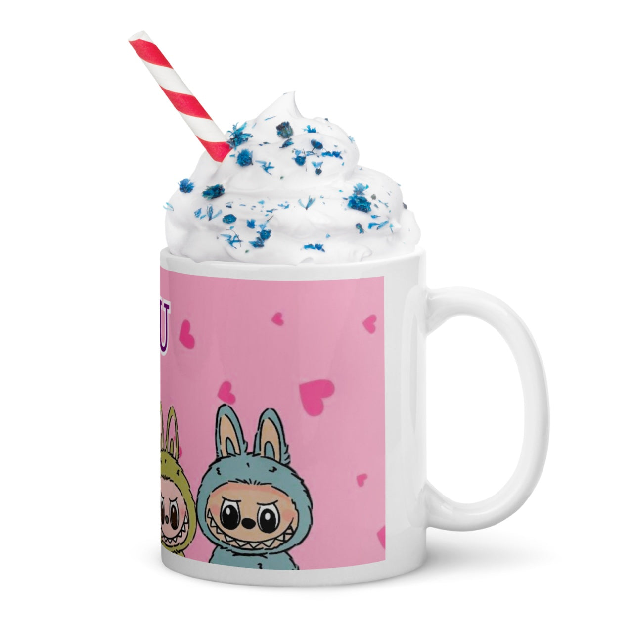 Cana Labubu 330 ml, ceramica , Design adorabil, perfecta pentru revanzare,