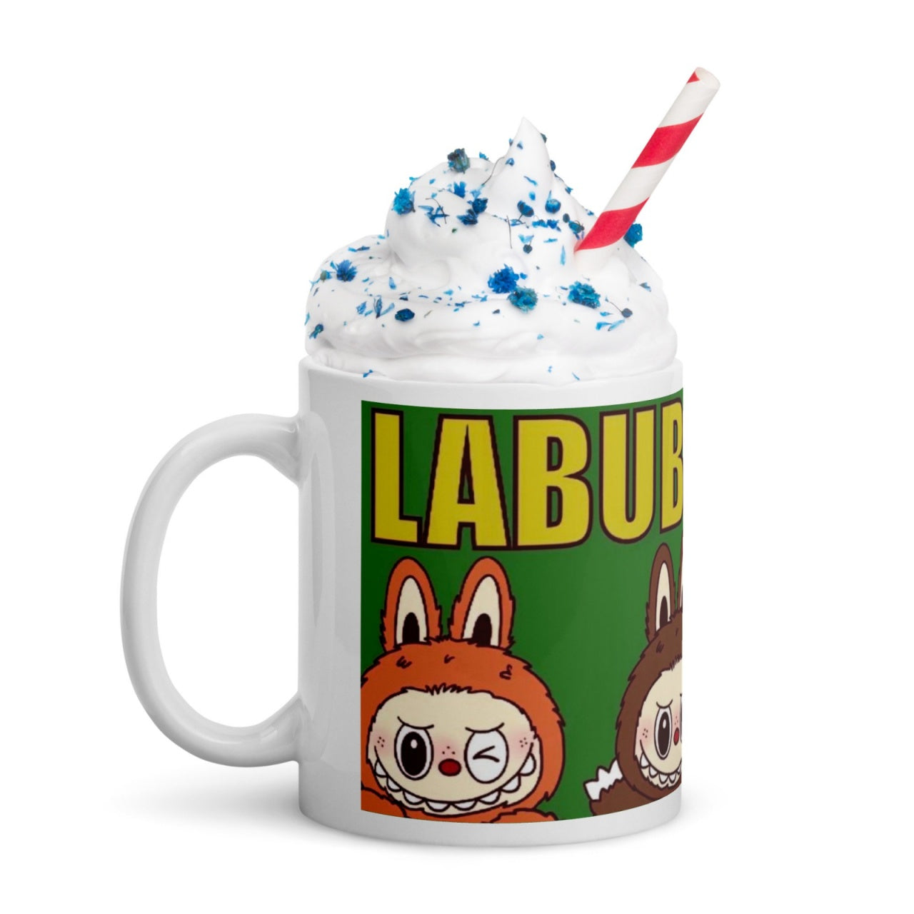Cana Labubu 330 ml, ceramica , Design adorabil, perfecta pentru revanzare,