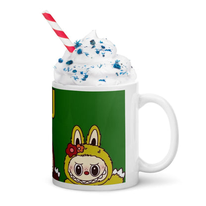 Cana Labubu 330 ml, ceramica , Design adorabil, perfecta pentru revanzare,