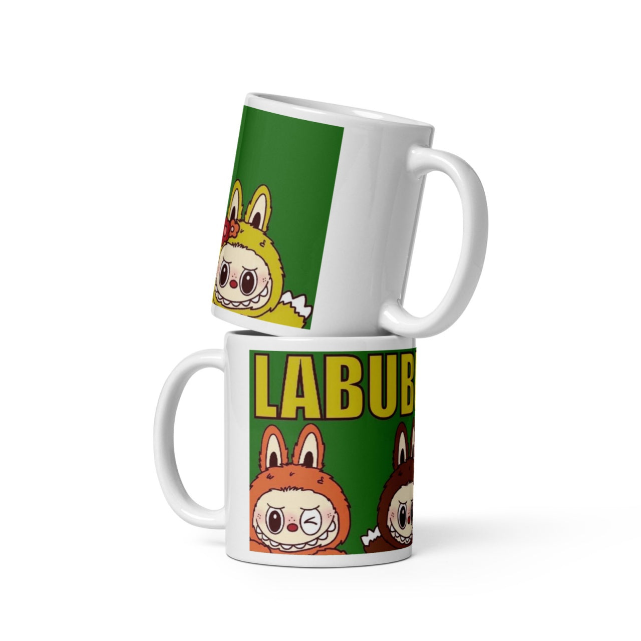 Cana Labubu 330 ml, ceramica , Design adorabil, perfecta pentru revanzare,