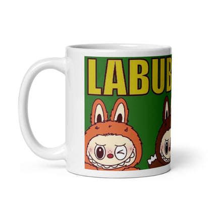 Cana Labubu 330 ml, ceramica , Design adorabil, perfecta pentru revanzare,