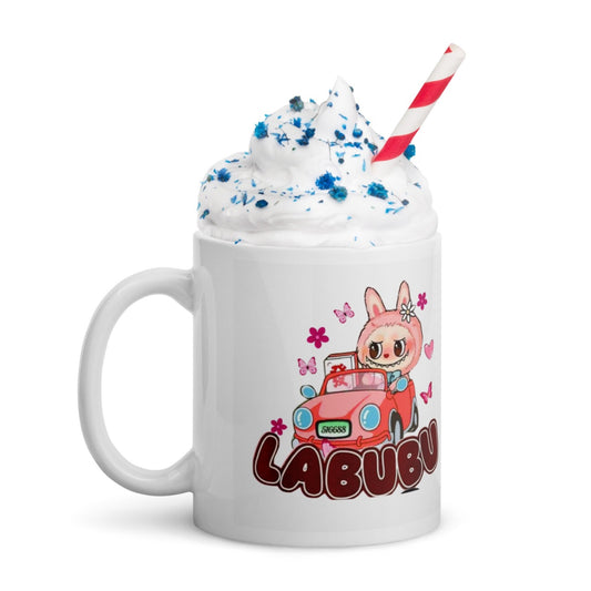 Cana Labubu 330 ml, ceramica , Design adorabil, perfecta pentru revanzare,