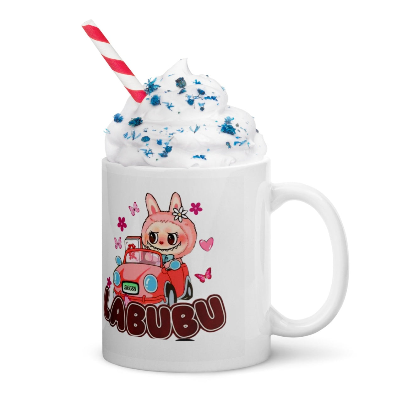 Cana Labubu 330 ml, ceramica , Design adorabil, perfecta pentru revanzare,