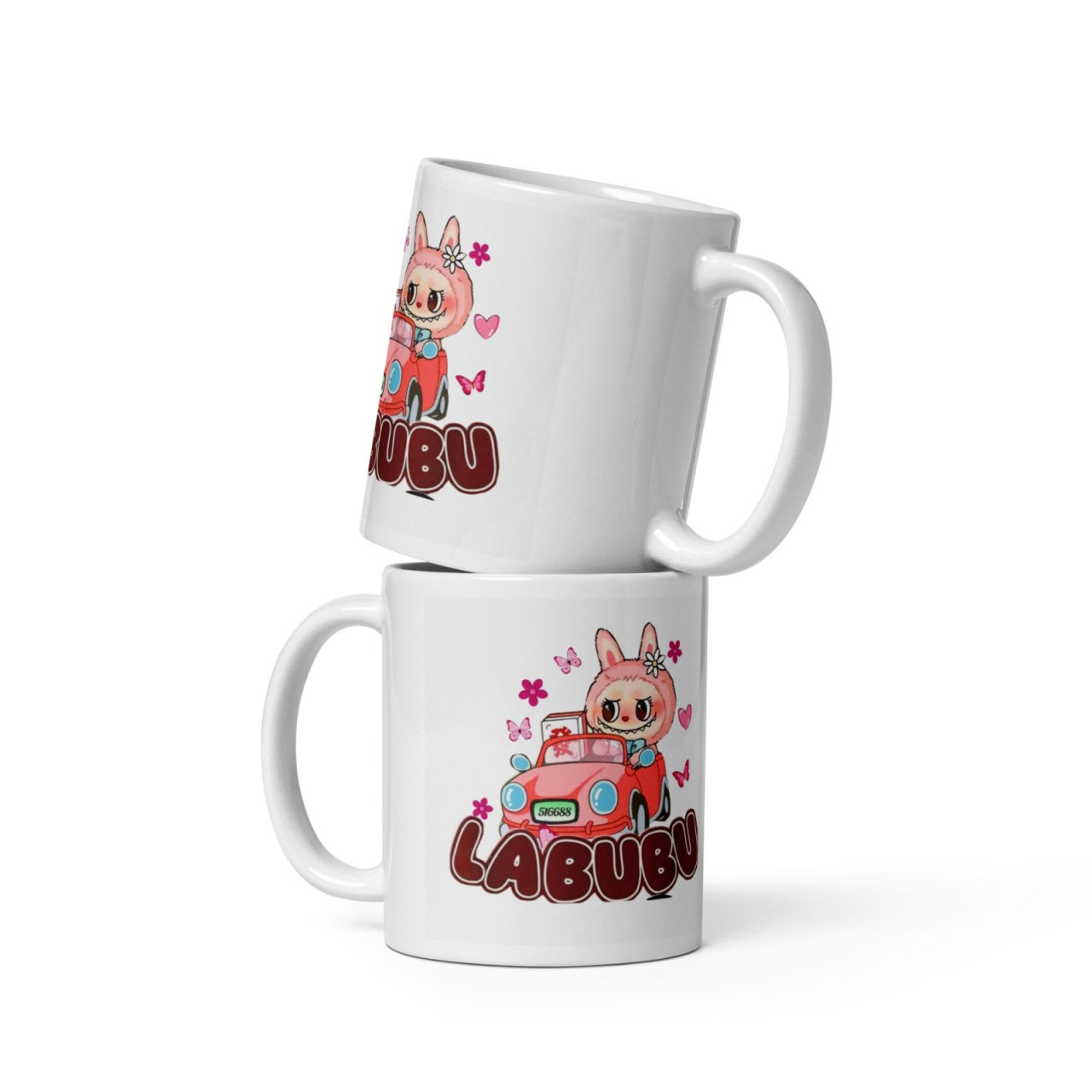 Cana Labubu 330 ml, ceramica , Design adorabil, perfecta pentru revanzare,