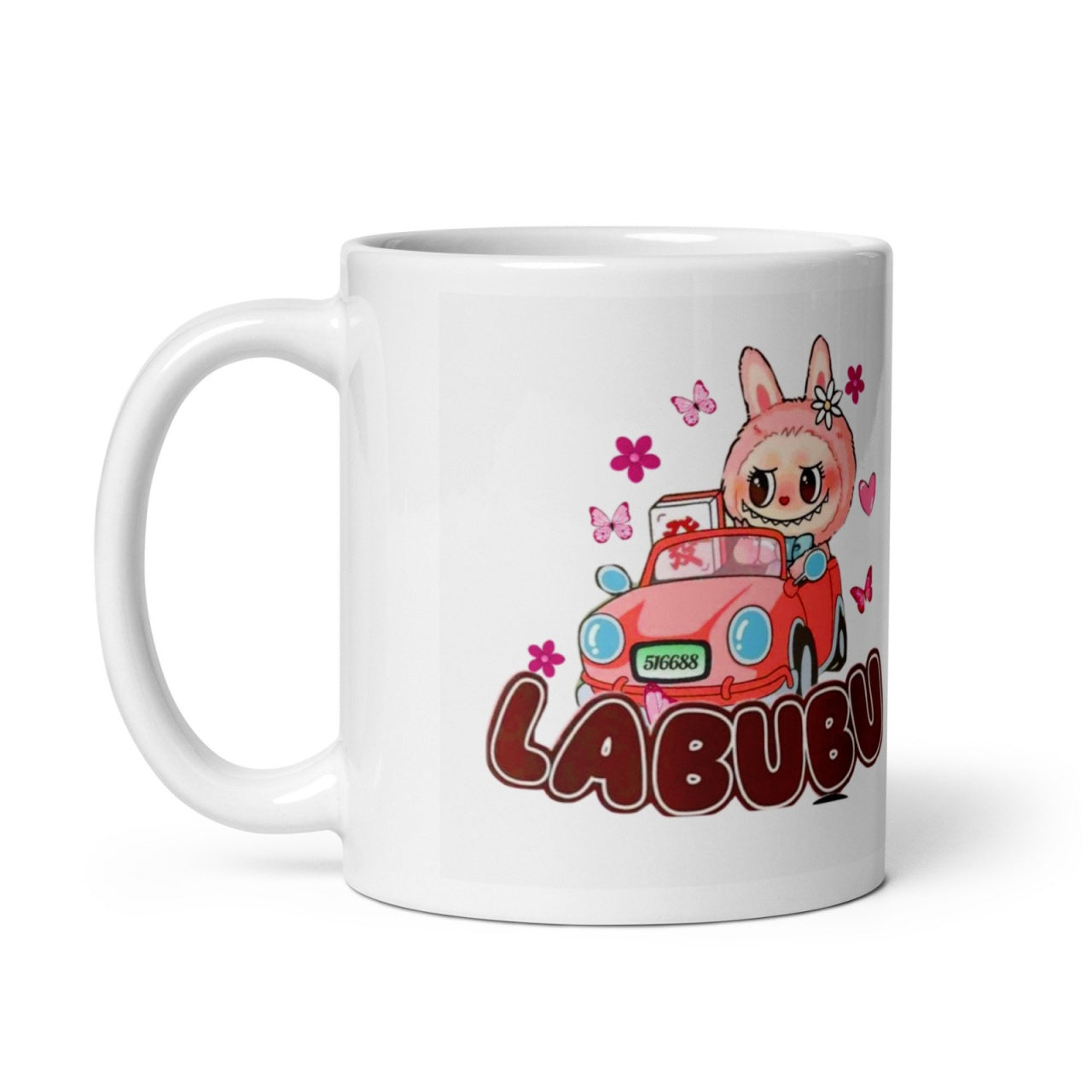 Cana Labubu 330 ml, ceramica , Design adorabil, perfecta pentru revanzare,