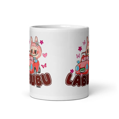 Cana Labubu 330 ml, ceramica , Design adorabil, perfecta pentru revanzare,