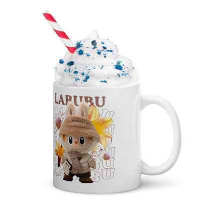Cana Labubu 330 ml, ceramica , Design adorabil, perfecta pentru revanzare,