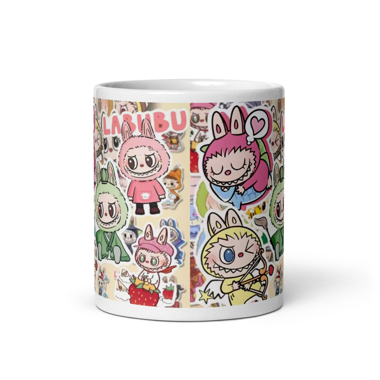 Cana Labubu 330 ml, ceramica , Design adorabil, perfecta pentru revanzare,